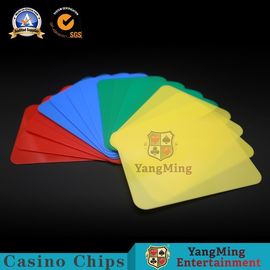 Beli SGS Poker Kartu Meja Kasino Permainan Aksesoris Kartu Plastik 100% PVC 88 * 63mm Texas Hold'em pembuatan online