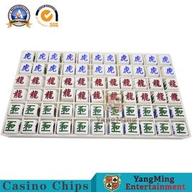 Beli 1.01kg Meja Kasino Aksesoris Mini Style Dragon Tiger Poker Kartu Permainan Hasil pembuatan online