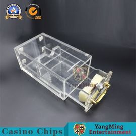 Beli Game Perjudian Poker Buang Pemegang Tebal Akrilik 8 Deck 88 * 63mm Pemegang Kartu Bermain pembuatan online