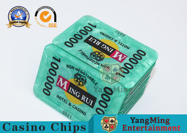 Beli Lasvegas RFID Poker Chips Set Clay Casino Stiker Nomor Keamanan Untuk Kompetisi Perjudian pembuatan online