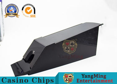 Beli Perjudian Hotsale Hitam 1 - 8 Deck Akrilik Kasino Pemegang Kartu Poker Profesional Berurusan Sepatu pembuatan online