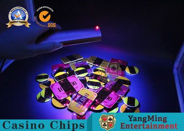Beli Emas Keamanan Uang Lampu UV Pemeriksa Chip Poker Chip Ungu Keamanan Core Light pembuatan online