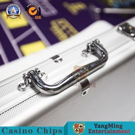 Beli 300-600 Mode Aluminium Poker Chip Set Untuk Kasino 600 pcs Perjudian Set Dalam Kasus Kotak Aluminium pembuatan online