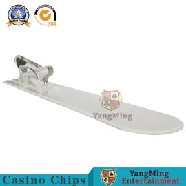 Beli Perjudian Baccarat Texas Holdem Tabel Poker Aksesoris ABS Kartu Plastik Sekop Putih & Merah Dengan Sekop pembuatan online