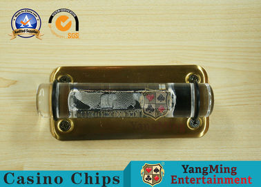 Beli Acrylic Cash Discard Flapper Gambling Table Aksesoris Kotak Logam Flapper pembuatan online