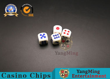 Beli Kepadatan Tinggi Melamin Putih Dadu Poker Bermain Kartu Meja Permainan Meja Dadu pembuatan online