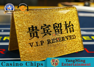 Beli Layar Emas Piring Kartu Nomor Akrilik VIP Clubhouse Dilindungi Secara Ramah Lingkungan Tombol Merek Bisnis pembuatan online
