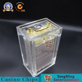 Beli SGS Deck Pemegang Kartu Bermain Kelas Industri Transparansi Tinggi Akrilik pembuatan online