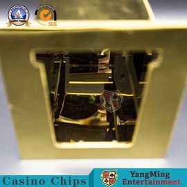Beli Titanium Kuning Stainless Steel Poker Buang Aksesoris Meja Gambling Holder pembuatan online