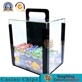 Beli Perjudian RFID Chip, Akrilik pembawa, Portabel pemegang Chip Poker dengan nampan untuk 1000 Pcs 40 mm kasino Poker chip pembuatan online