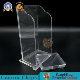 Beli Plastik 8 Deck Pemegang Kartu Bermain Buang / Kotak Meja Permainan Poker Kasino Aksesoris Khusus pembuatan online