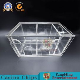 Beli Pemegang Buang Poker Standar Dengan Pemegang Dealer Kustom Akrilik Transparan Penuh Kunci pembuatan online