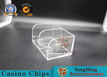 Beli Pemegang Kartu Bermain Ketebalan Plastik / Mewah Klub Vip Pribadi Dua Dek pembuatan online