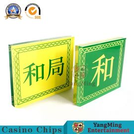 Beli 90g Kasino Permainan Aksesoris Kustom Transparan Acrylic TIE Dealer Tombol Poker Club pembuatan online