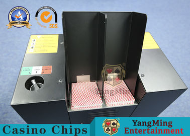 Beli Otomatis Warna Hitam Logam Mesin Bermain Kartu Poker Shredder Poker Kartu Lisensi Buang pembuatan online