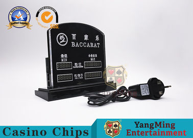 Beli Didedikasikan LED Elektronik Meja Batas Sign Casino Club Table Lantern Acrylic Ukiran Bet Sign Naga pembuatan online