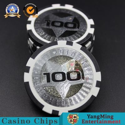 Beli Meja Perjudian Poker Texas Hold'Em Laser Sticker Chips 11.5g Clay Core Poker Star pembuatan online