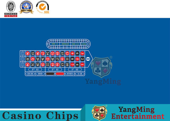 Beli Casino American Single 0 Small Bet Blue Standard Roulette Poker Chip Table Taplak Meja Tahan Air Tata Letak Hiburan pembuatan online