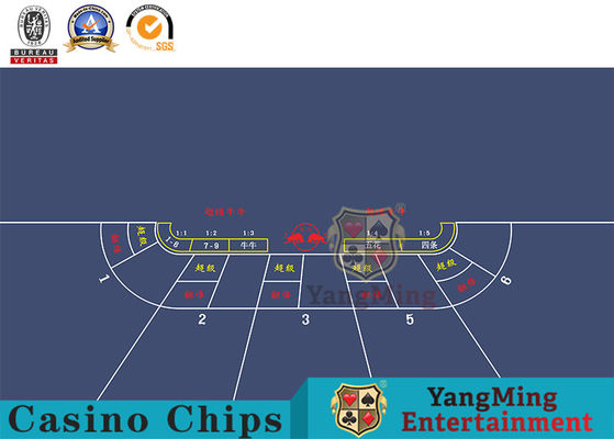 Beli Tata Letak Meja Kasino Permainan Kartu Poker Super Sapi Kustom pembuatan online