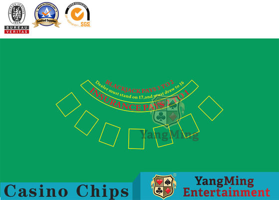 Beli Tata Letak Meja Texas Holdem Poker Blackjack Casino CMYK Color pembuatan online
