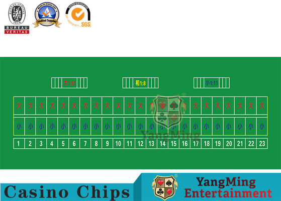 Beli 23 Pemain Tata Letak Meja Oval Baccarat Texas Game Casino pembuatan online
