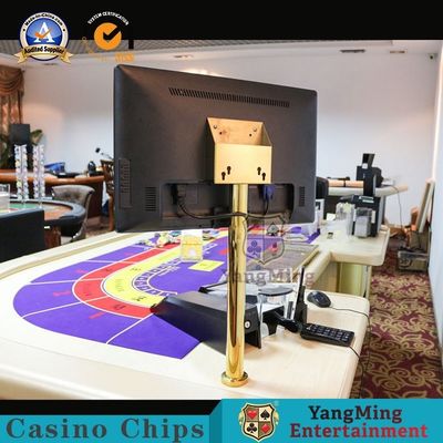 Beli Layar LCD HD Meja Poker Dukungan Dudukan Dudukan Layar Titanium Kuning pembuatan online