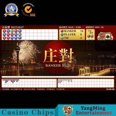 Beli Perangkat Lunak Sistem Perjudian Baccarat Tabel Hiburan Antarmuka Unik pembuatan online