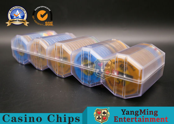Beli Poker Club Custom Diamond Frosted Chip Case 100 Potongan Pemegang Chip Kombinasi 45mm Dengan Tutup Papan Hiburan pembuatan online