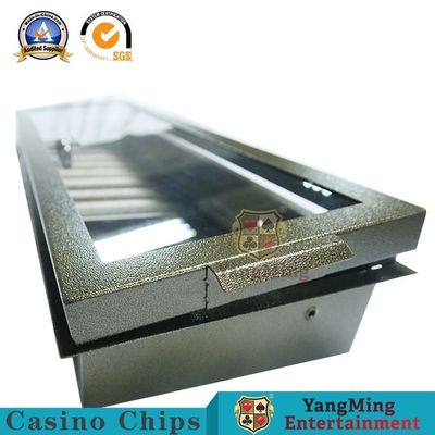 Beli Nampan Chip Kasino Perunggu Lapisan Tunggal Dengan Kunci Tunggal pembuatan online