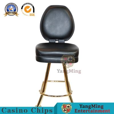 Beli Kursi Bar Berputar Kaki Tinggi Titanium Perjudian Mewah Sandaran 56cm pembuatan online