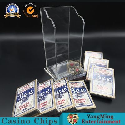 Beli Kotak Kartu Poker Akrilik Tebal Transparan Penuh Dari 8 Pairs Table Holder pembuatan online