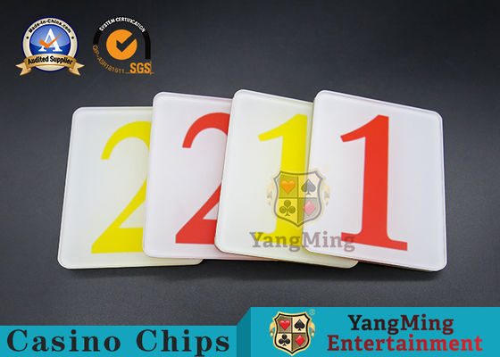 Beli 8mm Tebal Aksesori Permainan Kasino Nomor 1.2 Plat Penutup Kombinasi pembuatan online