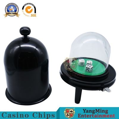Beli Metal Manual Pressing Dice Cup Poker Table Layar Game Matching Glass Cover pembuatan online
