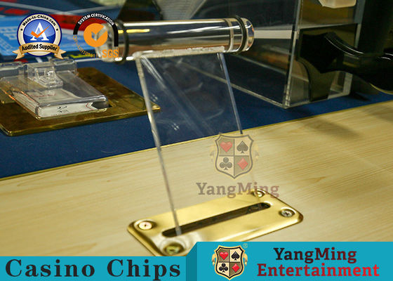 Beli Koin Dioperasikan 70mm Akrilik Logam Kotak Uang Tangki Air Masukkan Papan Meja Poker pembuatan online