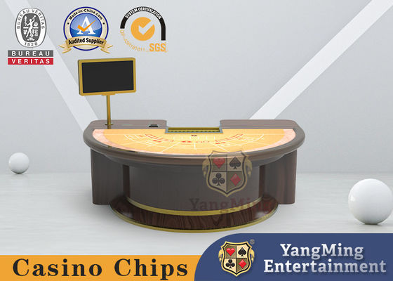Beli Sistem Penagihan Elektronik Meja Poker Kasino Setengah Lingkaran Spons Kepadatan Tinggi pembuatan online