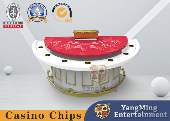 Beli MDF Papan Tahan Api Black Jack Meja Poker Mewah Dengan Taplak Meja Tahan Debu pembuatan online