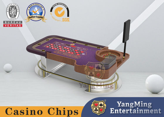 Beli Meja Poker Roulette Semi Disk Kulit PU 32 Inch Dengan Papan Tahan Api pembuatan online