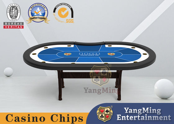 Beli Meja Permainan Catur Poker Kayu Solid Texas Hold'Em Club Kaki Berbentuk H pembuatan online