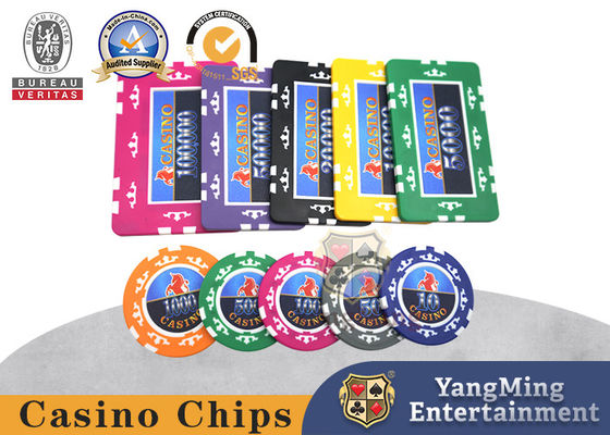Beli Clay ABS Iron Core Ceramic Poker Chips Set Dengan Casing American pembuatan online