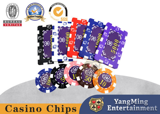 Beli Chip Kasino ABS Inti Besi Tanah Liat Khusus Dengan Kotak Untuk Ruang Catur pembuatan online