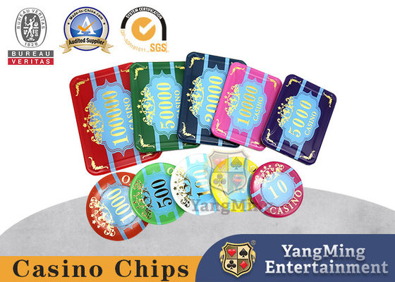 Beli Set Chip Poker Kasino Akrilik Texas Holdem Anti Palsu pembuatan online