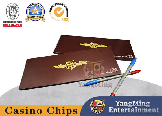 Beli Kartu Skor Baccarat Hiburan Klub Kasino 50 Lembar Per Buku pembuatan online
