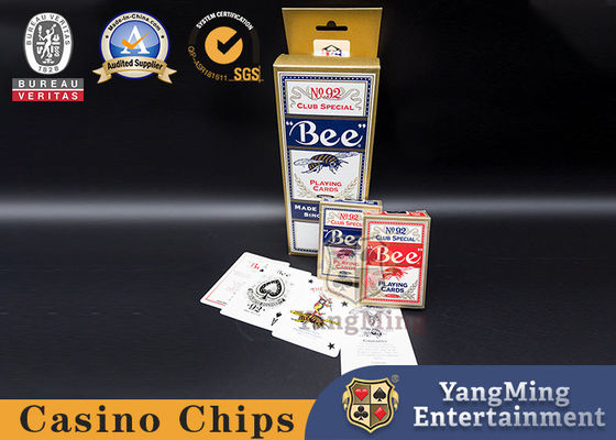 Beli 310gsm Original Pack Blackcore 92 Logo Kustomisasi Kartu Bermain Kasino pembuatan online