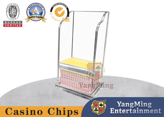 Beli Transparan Top Slide Lid Casino Poker Drop Box Untuk Meja Perjudian pembuatan online