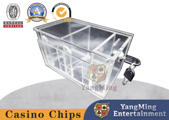 Beli Pemegang Kartu Baccarat Permainan Poker Transparan Sepenuhnya Dengan Kunci pembuatan online