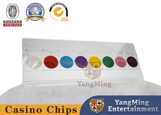 Beli Kasing Kolektor Chip Poker Horisontal 16 Potongan 2 Baris yang Disesuaikan pembuatan online