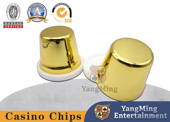 Beli Cangkir Dadu Tembaga Murni Paduan Aluminium Logam Stainless Steel Cangkir Dadu Emas Dadu Cangkir Bar Emas Saringan Piala Bull pembuatan online