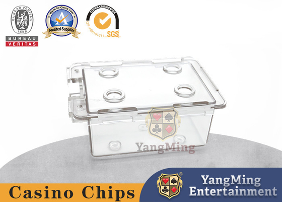 Beli Pemegang Chip Meja Poker 2 Pasang yang Disesuaikan dan Transparan pembuatan online