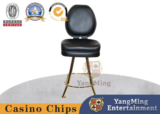 Beli Meja Poker Roulette Stainless Steel Kursi Berputar Titanium Kasino Kaki Tinggi pembuatan online
