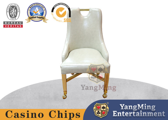 Beli Kursi Meja Poker Kulit Kayu Solid yang Dibuat Khusus pembuatan online